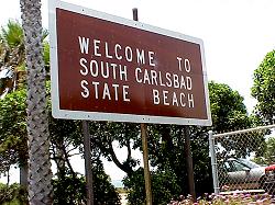 Carlsbad, California Beach