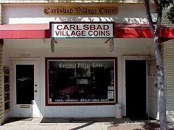 coin shop entrance