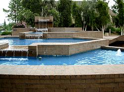 El Cajon Civic Center fountain