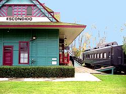 Escondido California Guide To Antique S Restaurants Hotels Escondido Train Station