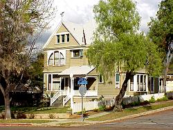 victorian home on corner