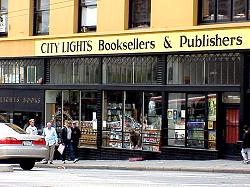 City Lights Booksellers in San Francisco North Beach