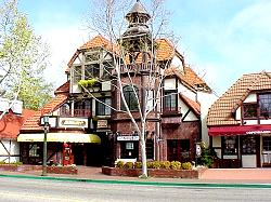 Solvang street scene