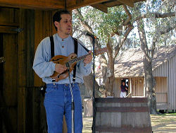 mandoline player