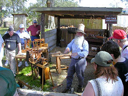 woodworking demonstration