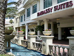 Covered parking & valet at entrance