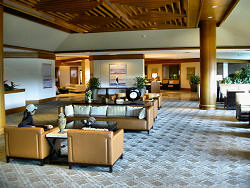 Relax in the lobby