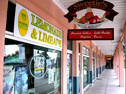 food shops along sponge dock