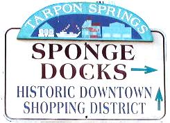 Tarpon Springs Sponge Docks and Historic Downtown Shopping District