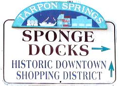 Tarpon Springs Sponge Docks and Historic Downtown Shopping District