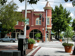 Lakeland brick building