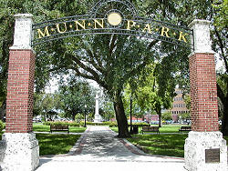 Lakeland Florida Munn park entrance