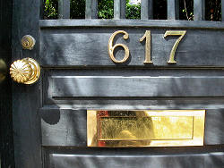 617 address on gate