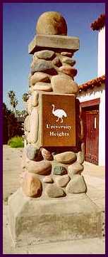 Ostrich Monument to University Heights