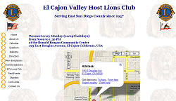 El Cajon Valley Host Lions Club
