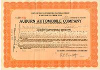 Auburn Autobile Corporation Stock