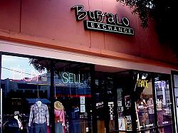 Buffalo Exchange window