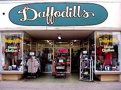 entrance to Daffodills clothing