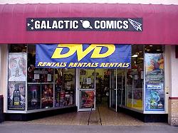 Galactic Comics entrance