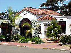 Spanish style stucco home