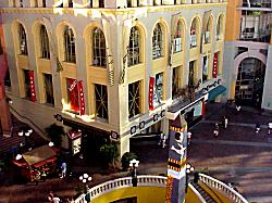 Horton Plaza in San Diego Gaslamp Quarter