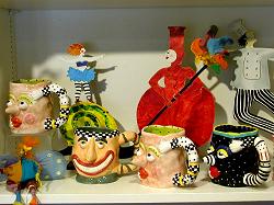 coffee cups at Bazaar del Mundo
