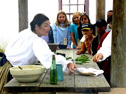 kids get to try the food